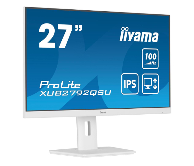 IIYAMA 27'' ProLite XUB2792QSU-W6 Biały - 1207642 - zdjęcie 3